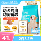 力狼（LILANG）狗粮幼犬粮 博美泰迪柯基金毛边牧全犬种中小型犬通用型狗粮 【经典配方】幼犬粮2.5kg