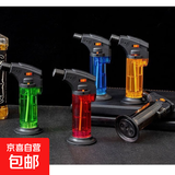 艾灸艾柱专用充气喷枪打火机烘焙点雪茄防风高温便携小喷枪点火器 喷枪随机颜色5个