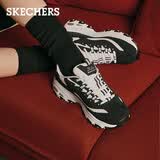 斯凯奇（Skechers）奶茶熊女鞋厚底老爹鞋百搭熊猫鞋运动鞋149906