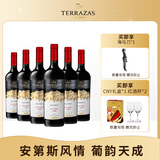 台阶阿根廷 台阶安第斯山脉 典藏 马尔贝克 红葡萄酒 750ml 整箱 送礼