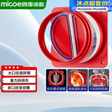 四季沐歌厨房油烟机止逆阀加固密封快速排烟加厚阻燃ABS烟道止回阀防火阀