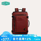 BAGSMART双肩包随行仓背包男士旅行出差通勤商务大容量多功能电脑包书包女 枫叶红（标准版 适合1-3天差旅）