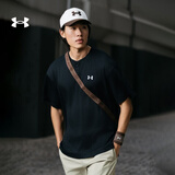安德玛（Under Armour）Waffle Henley男子华夫格运动休闲短袖T恤