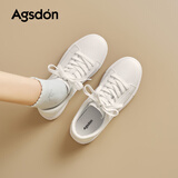 奥古狮登（Agsdon）小白鞋女夏季软底百搭女学生板鞋女运动鞋休闲鞋女鞋 全白 37