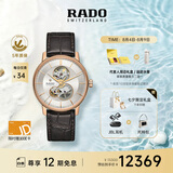 雷达（RADO）瑞士手表晶璨系列男士机械表镂空表盘商务百搭