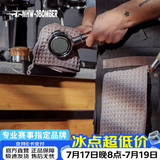 MHW-3BOMBER轰炸机咖啡吧台毛巾 咖啡机奶泡抹布 带挂绳小毛巾吸水速干 吧台毛巾-黑色-25*35cm-带挂环