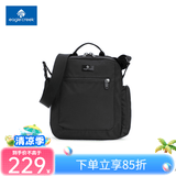 EAGLE CREEK美国逸客休闲单肩斜挎包防水耐磨环保防盗IPAD包男女挎包礼物 黑色