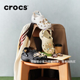 卡骆驰（CROCS）白鹿同款云朵洞洞鞋|206750 黑色-001 35(220mm)