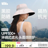 蕉下（beneunder）遮阳帽防晒帽女大帽檐渔夫帽子男登山帽太阳帽子防紫外BM507