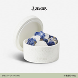 Lavas冰岛苔原扩香石无火香薰礼盒室内香氛晶石送女友小众生日礼物 蓝湖碎冰