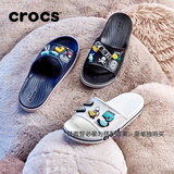 卡骆驰（CROCS）贝雅卡骆班一字拖|205392 深蓝/辣椒红-4CC 41/42(260mm)
