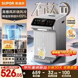 苏泊尔（SUPOR）有钛内胆电热水瓶风冷降温5L水箱可拆2200W速沸烧水壶净饮水机 恒温水壶调奶器SW-50T201Pro