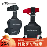 Alpinestarsa星摩托车骑行包腿包休闲骑士腰包户外运动摩旅斜挎多功能腿包 黑红白