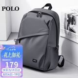 POLO商务双肩包男士旅行背包书包14/15.6英寸电脑包出差包生日礼物