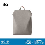 ITO「卢昱晓同款」TRUFFLE 2松褐18L旅行轻便双肩包男女空气包电脑包