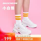 斯凯奇小白熊|女鞋透气小白鞋增高复古老爹鞋运动鞋11931