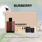 博柏利（BURBERRY）伦敦男士淡香水礼盒(50ml+1.5ml*2+香薰蜡烛)七夕礼物送男友