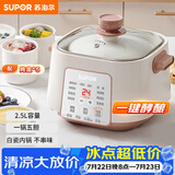 苏泊尔（SUPOR）电炖锅电炖盅家用煲汤锅炖汤锅隔水炖锅煲汤专用电锅全自动陶瓷炖汤盅 DZ25YC828