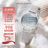 OLIVIA BURTON手表女士ob自营满天星欧美表钢轻奢时尚生日礼物送女友OB16US59