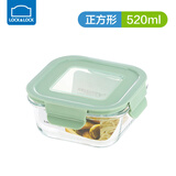 乐扣乐扣玻璃保鲜盒上班族饭盒微波炉可加热专用餐盒水果盒子大容量便当盒