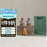 空笙国潮醒狮变色茶宠精品可养摆件桌面茶桌茶盘茶几装饰高级小众茶玩
