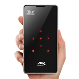 豆显微型投影仪家用迷你小型便携式高清户外办公手机投屏3D投影机宿舍用无屏电视卧室投墙家庭影院 微型版 32G【3D+自动梯形校正+大小调节】