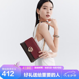 金利来女包单肩包女链条斜挎包印花小方包 七夕情人节礼物