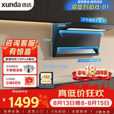 迅达（XUNDA）抽排吸油烟机家用顶侧双吸7字型 25立方爆炒大吸力 一级能效自清洁 以旧换新 Y5S
