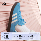 adidas「T头鞋」VL COURT CLASSIC板鞋德训鞋男女阿迪达斯轻运动 蓝色/亮白/树脂黄 (推荐女生选小半码)   39