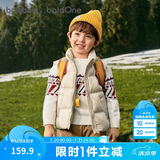 巴拉巴拉童装儿童羽绒马甲2025新款冬装男女童亲子装保暖外套羽绒服简约潮