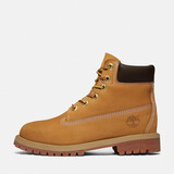 添柏岚（Timberland）踢不烂经典大黄靴高帮马丁靴户外防水童鞋青少年女12909W小麦色39