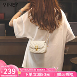 viney包包女包牛皮斜挎手机包洋气单肩链条包生日七夕情人节礼物送女友