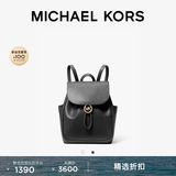 MICHAEL KORS迈克高仕 MK Cheryl 中号通勤翻盖双肩包书包女包 黑色 001 中号