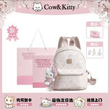 COW&KITTY正品KT猫2026新款学生女士双肩包旅游背包大容量女士生日礼物 粉色【小号】【下单送挂件礼盒礼袋】可装下10寸平板 s