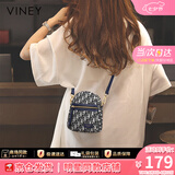 viney手机包包女包斜挎包迷你帆布包腰包生日七夕情人节礼物送女友 【宝蓝色】女朋友老婆高档实用 洋气百搭小众休闲高端单肩包