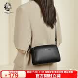 老人头头层牛皮女士包包女包大容量手机包单肩斜挎包小包轻奢生日礼物