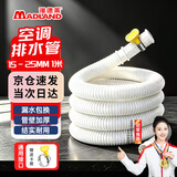 漫德莱空调排水管延长管防老化 半自动洗衣机进水管塑料水管软管接水龙头下水出水延伸外机冷凝水滴水管 15-25mm1米