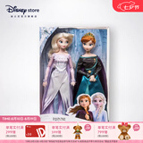 迪士尼（Disney）冰雪奇缘唱歌娃娃艾莎安娜公主玩偶女孩玩具儿童女生七夕礼物礼物 加冕公主2件套 赠礼袋