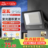 佛山照明led投光灯户外射灯室外照明灯庭院灯探照灯100W天耀IP66