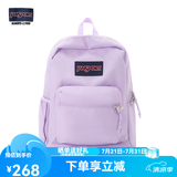 JANSPORT杰斯伯书包轻便双肩包男女旅行包简约背包电脑包学生校园 7ZNZ5M9暮山紫-隔层+侧袋+厚底