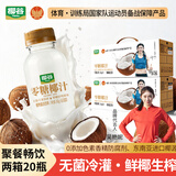 椰谷（YEGU）0糖椰汁245g*10瓶*2 椰子汁椰肉生榨椰奶零蔗糖植物蛋白饮料