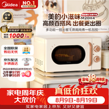 美的（Midea）厨房小家电小滋味微波炉变频家用小型百搭复古转盘式经典双旋钮轻音M20H4