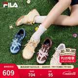 斐乐（FILA）薄巧鞋女鞋休闲鞋跳跳鞋芭蕾鞋2德训鞋老爹鞋2026夏季新款运动鞋 茴香花黄/奶油黄-AC 37.5