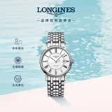 浪琴（LONGINES）瑞士手表 时尚系列 男士钢带机械表L49214116