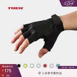 崔克（TREK）Circuit 柔软舒适耐磨弹力双凝胶半指骑行手套 黑色 L (手围：23-26CM)