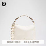 lululemon丨Convertible 女士多功能褶饰斜挎包 LW9FP9S 浅象牙白/暖褐灰 O/S