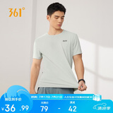 361°短袖男夏季速干衣运动跑步宽松健身休闲男士t恤衣服652524113H-2