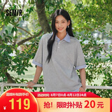 森马（Semir）王安宇同款丨polo衫男2026夏季新款假两件t恤半开襟潮流短袖上衣