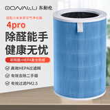 东耐伦 适配小米米家空气净化器滤芯净化器滤网1代/2代/3代/2S/Pro增强版S1通用滤网 适配4pro滤芯蓝色