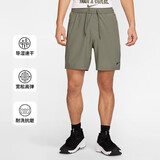 耐克（NIKE）男运动短裤7英寸 夏季无内衬跑步休闲速干透气 DV9858-320绿L